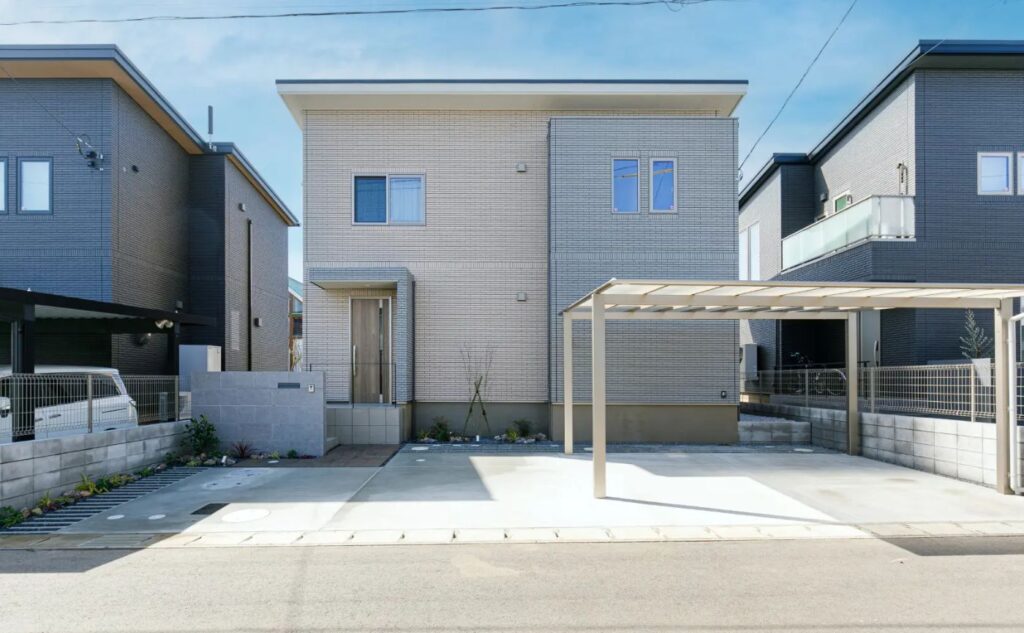 費用目安300万円～オープン外構施工事例