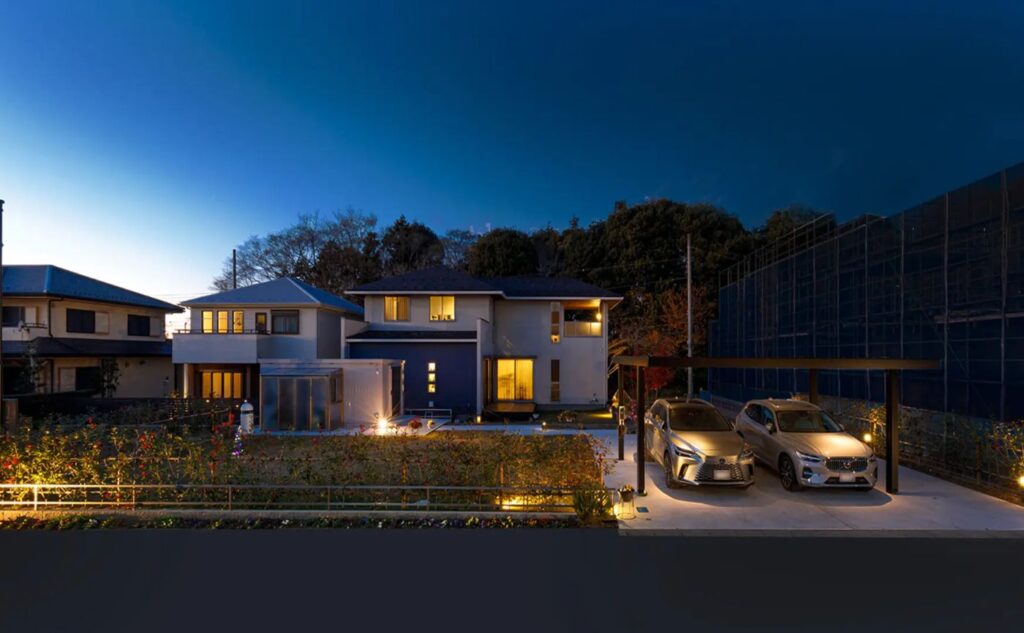 費用目安500万円～オープン外構施工事例