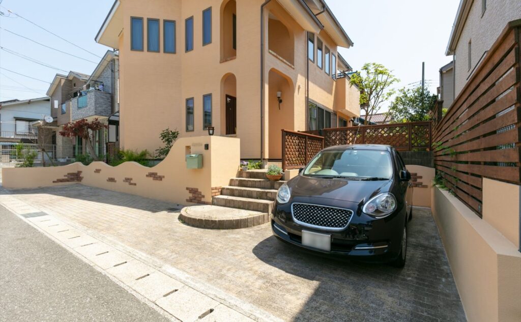 費用目安100万円～オープン外構施工事例