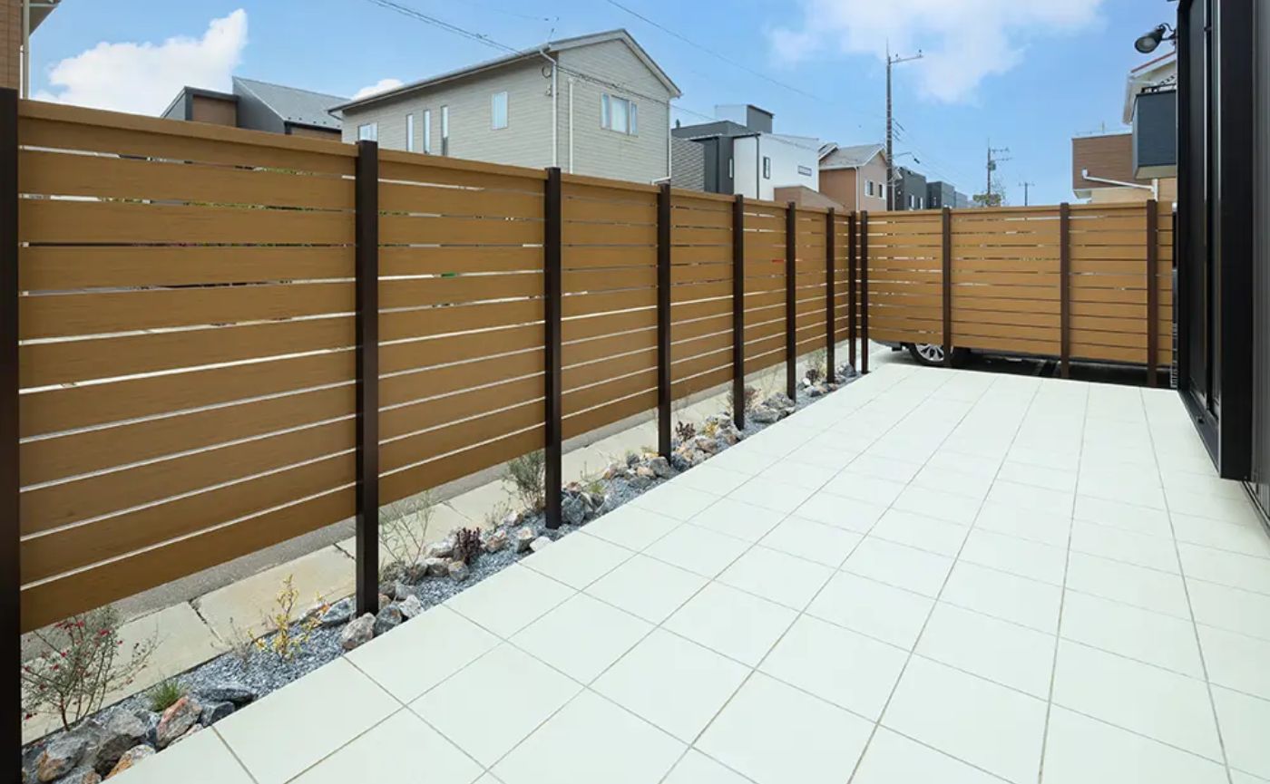 タイルテラス施工事例