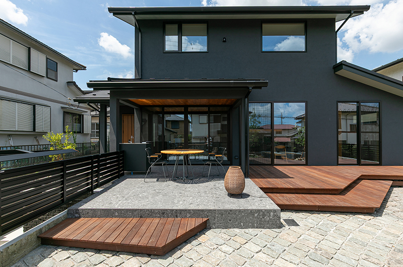 モデルガーデン紡ぎの家－四街道市みそら－【集いの庭】（イメージ）