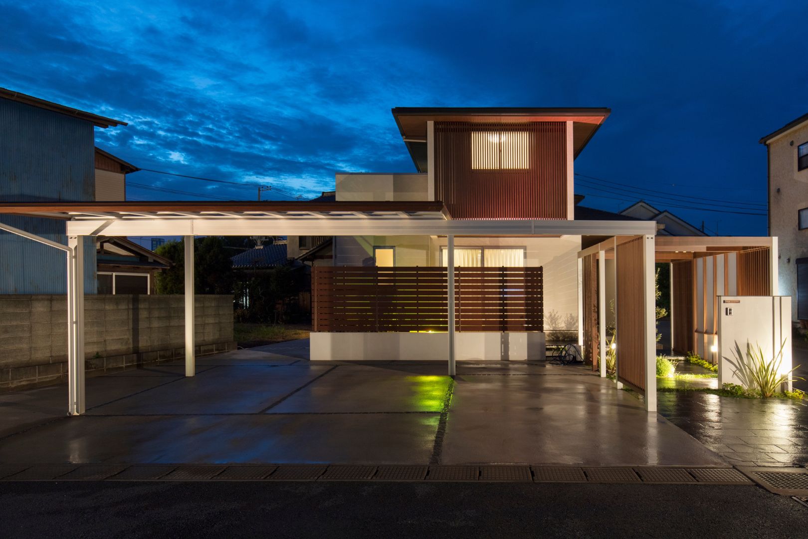 メインの外構デザイン画像