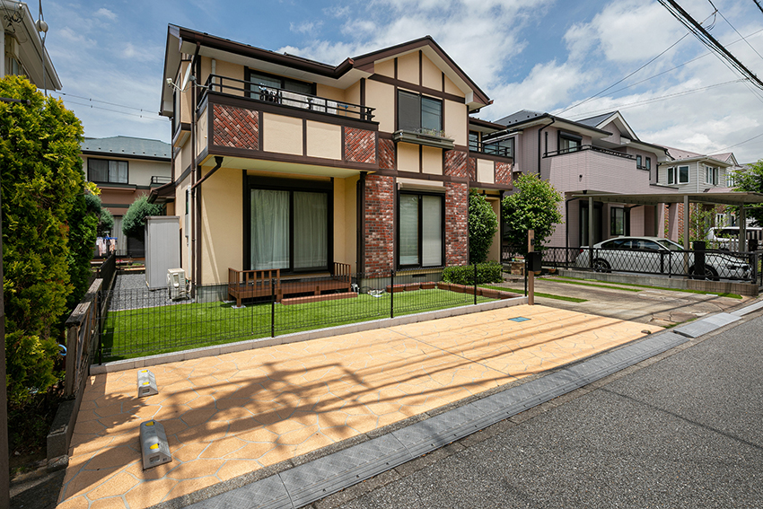 メンテナンスフリーなお庭（イメージ）