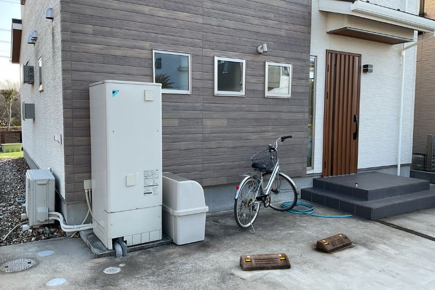 住まいに馴染む、木目調のカースペース（イメージ）